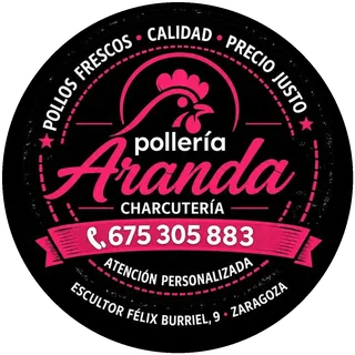 Logo de Pollería Aranda, pollería y charcutería de Zaragoza